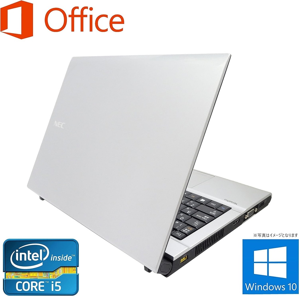 NEC ノートPC VB-F/12.1型/Win 10 Pro/MS Office H&B 2019/Core i5